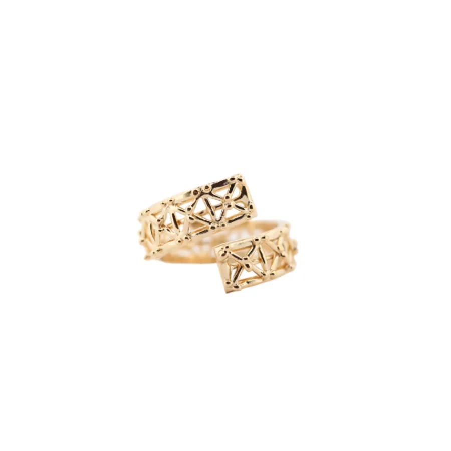 anello_contrari_gasometro_0.webp Clearance Anello Contrarié Gasometro Argento Placcato Oro Anelli