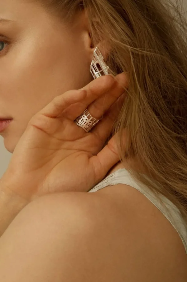 Discount Anello Galleria in Argento 925 Anelli