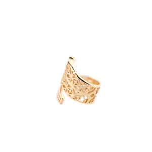 Fashion Anello Giardino Segreto Argento Placcato Oro Anelli