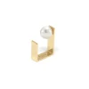 Discount Anello Kyoto Thin Bronzo Placcato Oro e Perla Anelli