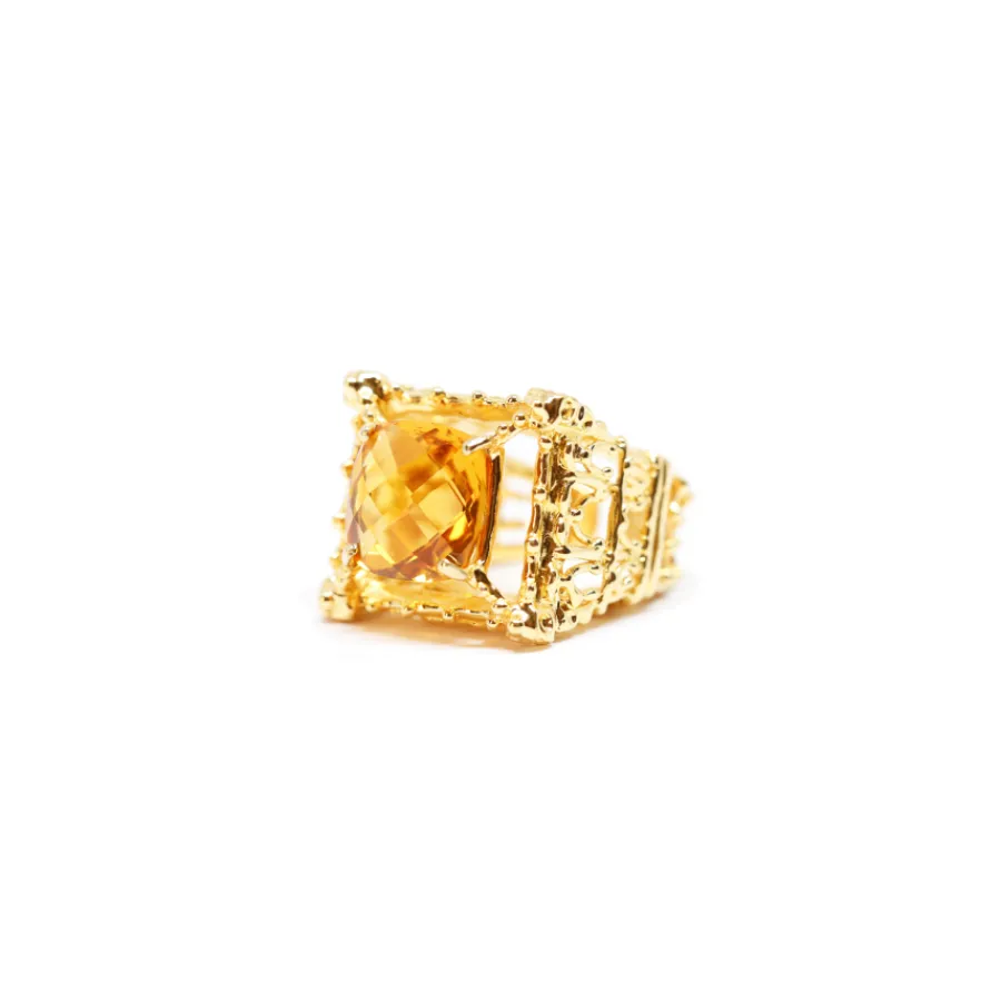 anello_notre_dame_bronzo__0-1.webp Best Anello Notre Dame Bronzo Placcato Oro con citrino idrotermale Anelli