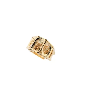 Fashion Anello Palazzo San Felice. Argento placcato oro Anelli