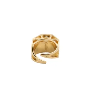 Fashion Anello Palazzo San Felice. Argento placcato oro Anelli