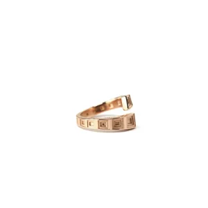 Fashion Anello Pantheon in Argento 925 Placcato Oro Rosa Anelli