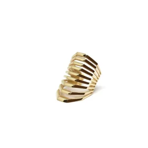 Discount Anello Piazza di Spagna Argento Placcato Oro Anelli