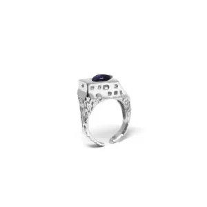 Sale Anello Villa Malaparte in Argento con Iolite Anelli