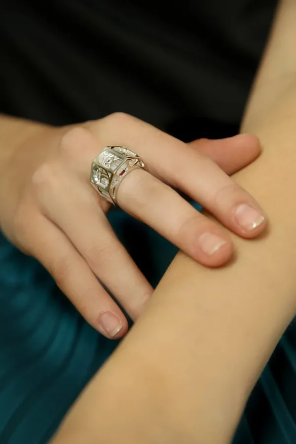 Discount Anlleo Palazzo Sanfelice. Argento Anelli