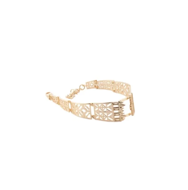 Discount Bracciale Giardino Segreto Bronzo Placcato Oro Bracciali