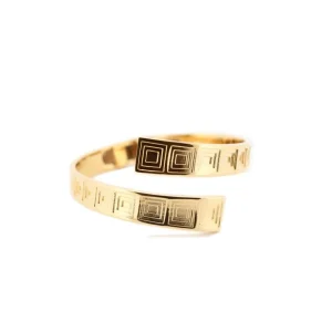 Outlet Bracciale Pantheon Bronzo Placcato Oro Bracciali