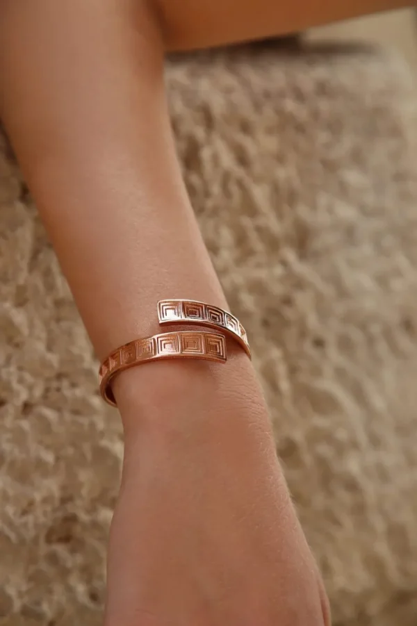Best Bracciale Pantheon Bronzo Placcato Oro Rosa Bracciali