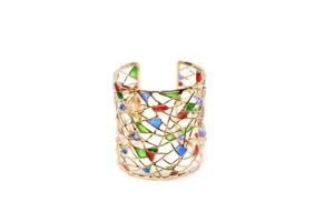 Fashion Bracciale Peggy Bronzo Placcato Oro e Smalti Bracciali
