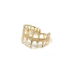 Outlet Bracciale Portici Bronzo Placcato Oro Bracciali