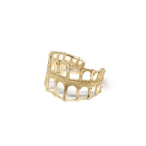 Outlet Bracciale Portici Bronzo Placcato Oro Bracciali