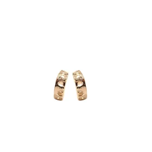 Hot Cerchietti Acquedotto Argento Placcato Oro Rosa Orecchini