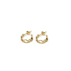 Best Cerchietti Contemporary in Argento Placcato Oro Orecchini