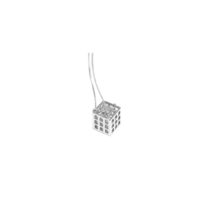 Clearance Ciondolo Colosseo Quadrato Argento 925 Collane