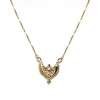 Outlet Ciondolo Finestra Sul Canale Argento 925 Placcato Oro Collane