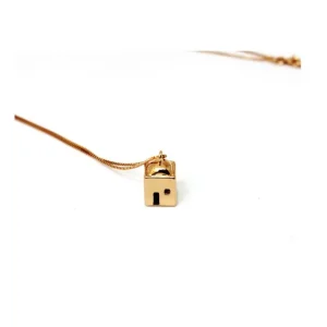 Clearance Ciondolo Positano Bronzo Placcato Oro Collane
