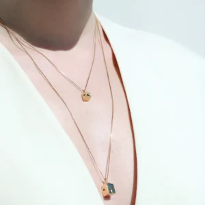 Clearance Ciondolo Positano Bronzo Placcato Oro Collane