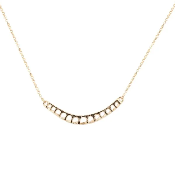 Fashion Collana Acquedotto Argento Placcato Oro Per Lui | Collane