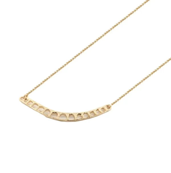 Fashion Collana Acquedotto Argento Placcato Oro Per Lui | Collane