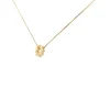 Hot Collana Castello Argento Placcato Oro Collane