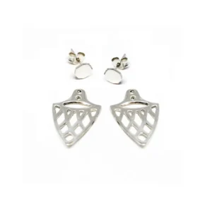 Clearance Ear Jacket Hangar Argento 925 Orecchini
