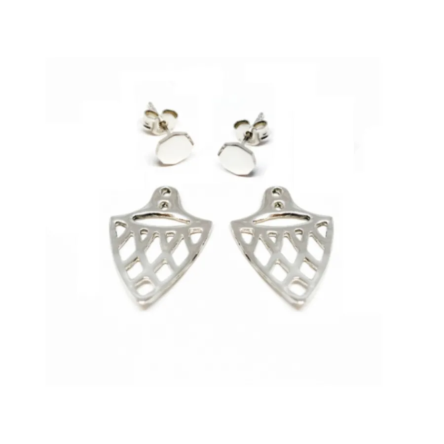 ear_jacket_hangar_argento_0.webp Clearance Ear Jacket Hangar Argento 925 Orecchini