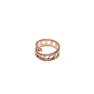 Outlet Fedina Acquedotto Argento 925 Placcato Oro Rosa Per Lui | Anelli