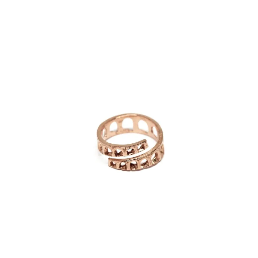 fedina_acquedotto_argento_1-2.webp Outlet Fedina Acquedotto Argento 925 Placcato Oro Rosa Per Lui | Anelli