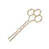 Online Fermaglio Hexagon Bronzo Placcato Oro Accessori Per Capelli