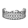 Sale Girocollo Gasometer Bronzo Placcato Rodio nero Collane
