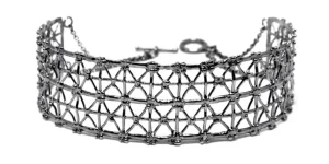 Sale Girocollo Gasometer Bronzo Placcato Rodio nero Collane