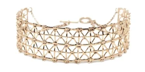 Best Girocollo Gasometer Bronzo Placcato Oro Collane