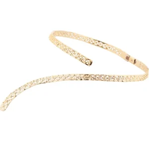 Online Girocollo Gasometro Scarf bronzo placcato oro Collane