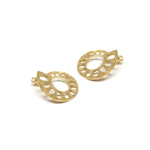 Discount Orecchini Acquedotto in Argento Placcato Oro Orecchini