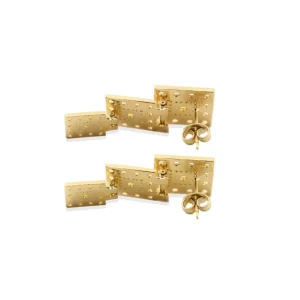 Discount Orecchini IMA Argento Placcato Oro Orecchini