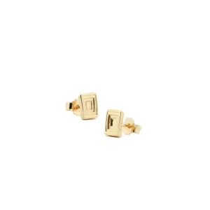 Fashion Orecchini Little Pantheon in Argento Placcato Oro Orecchini