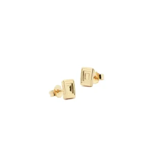 Fashion Orecchini Little Pantheon in Argento Placcato Oro Orecchini