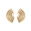 Sale Orecchini Pantheon in Argento Placcato Oro Orecchini