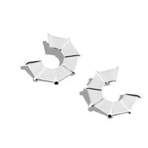 Clearance Orecchini Pianta Castello Argento 925 Orecchini