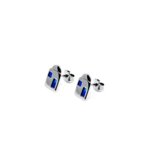 Best Orecchini Positano Argento 925 e Smalti Blu Orecchini