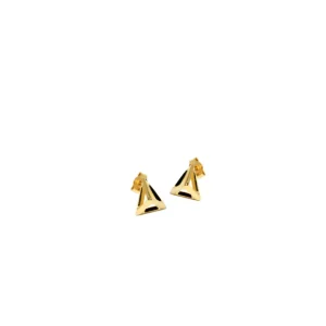 Fashion Orecchini Prismetti Bronzo Placcato Oro Orecchini