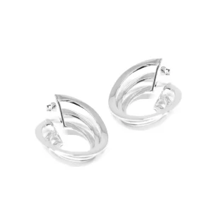 Outlet Orecchini Vortex Guggenheim Argento 925 Orecchini